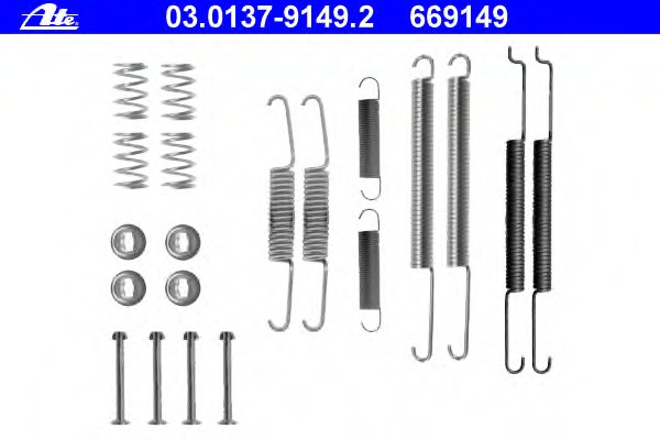 Set accesorii sabot de frana