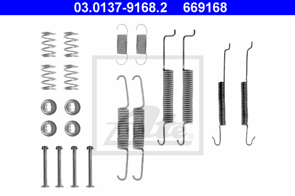 Set accesorii sabot de frana