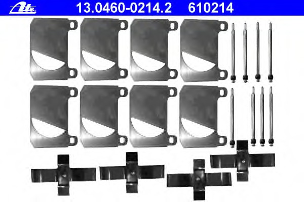 Set accesorii placute frana