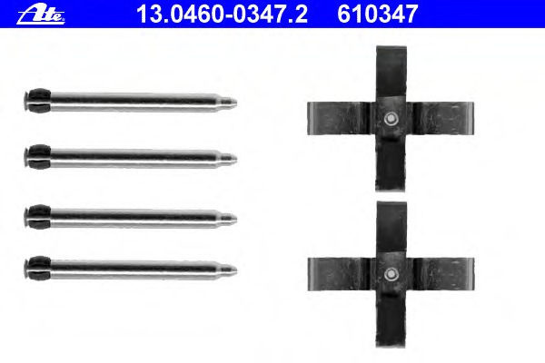 Set accesorii placute frana