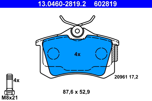 Placute frana