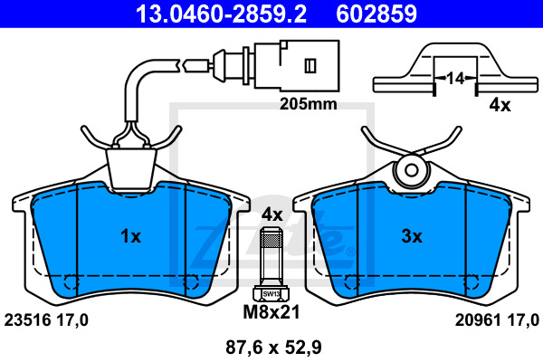 Placute frana