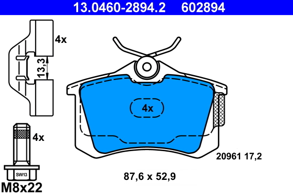 Placute frana