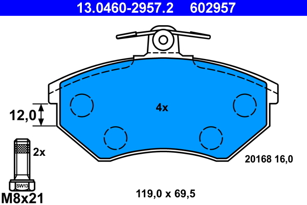 Placute frana