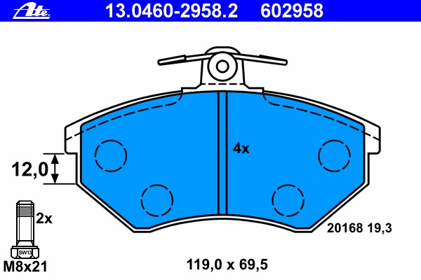 Placute frana