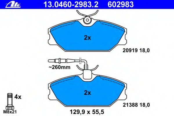 Placute frana