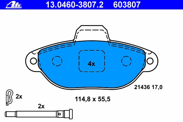 Placute frana