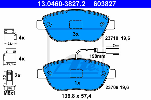 Placute frana