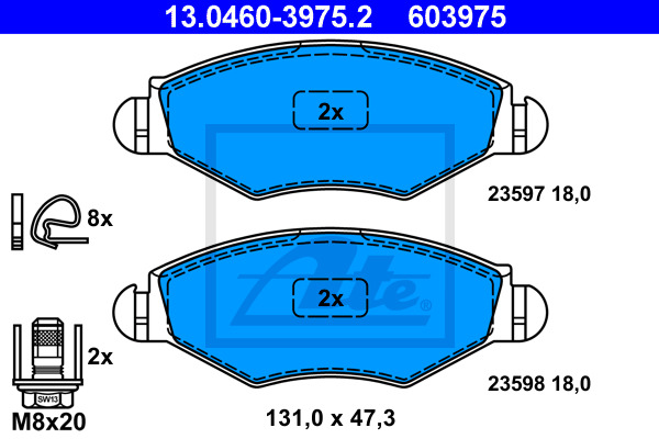 Placute frana