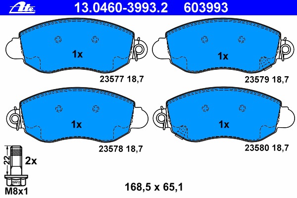Placute frana