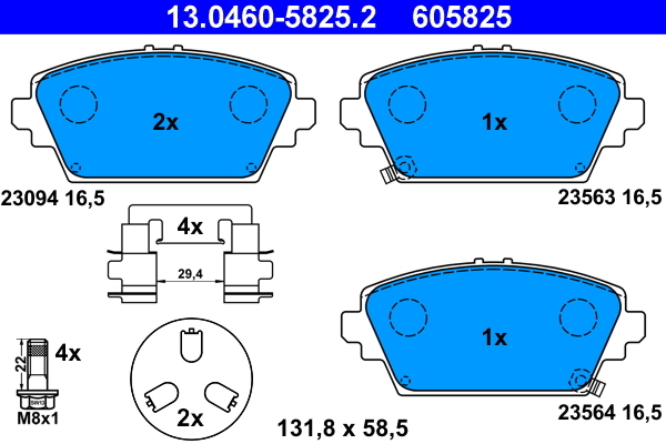 Placute frana