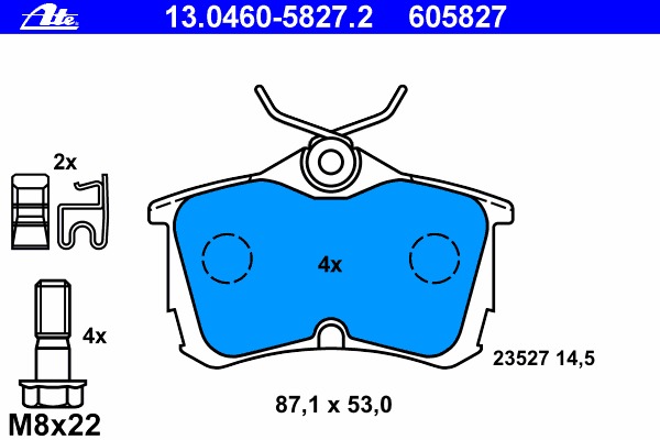 Placute frana
