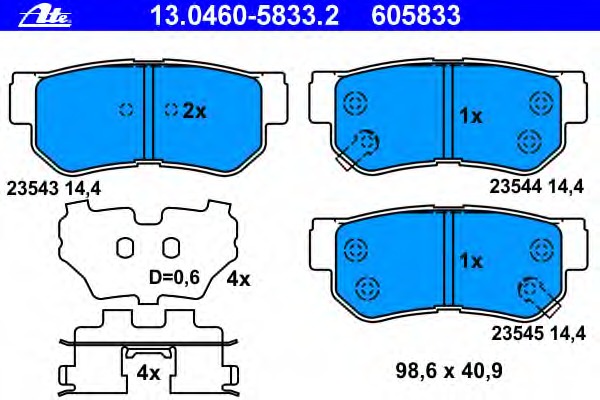 Placute frana