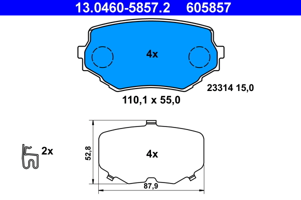 Placute frana