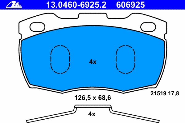 Placute frana