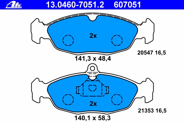 Placute frana