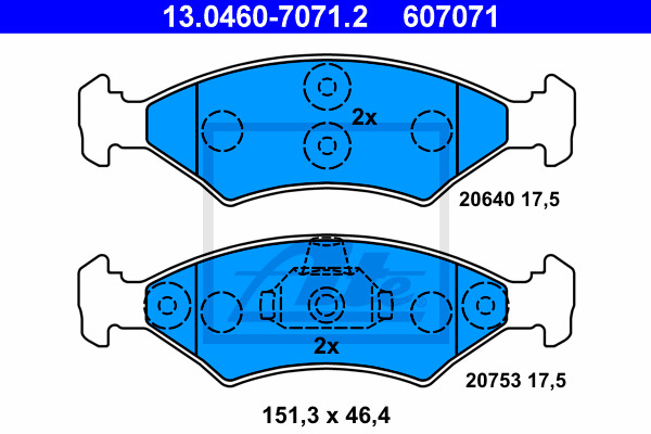 Placute frana