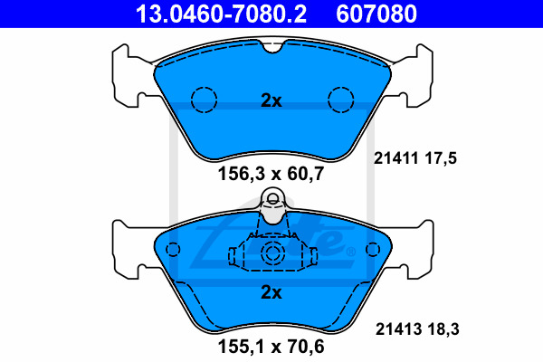 Placute frana