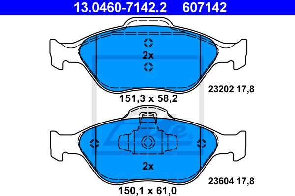 Placute frana