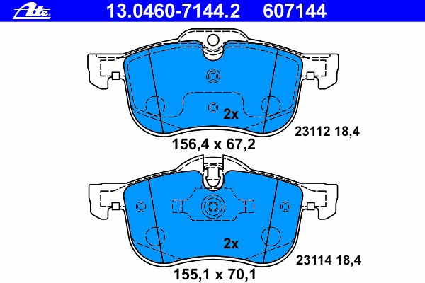 Placute frana