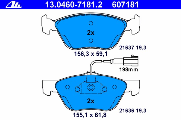 Placute frana