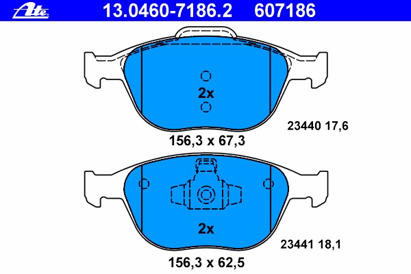 Placute frana