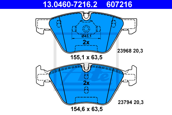 Placute frana