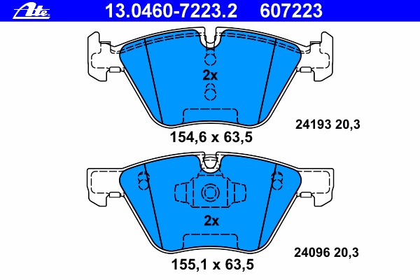 Placute frana