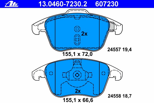 Placute frana