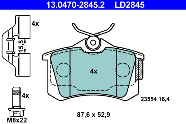Placute frana