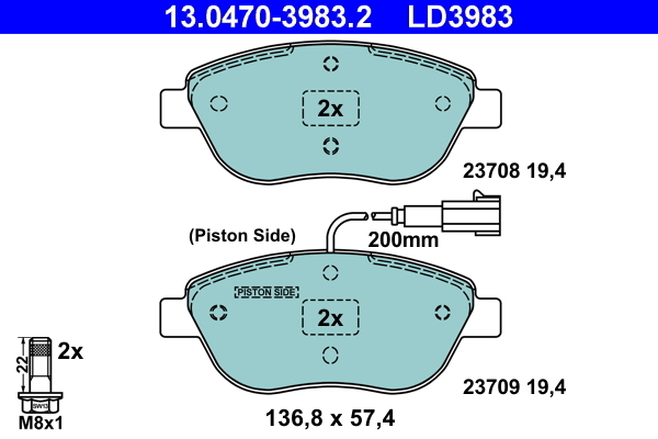 Placute frana