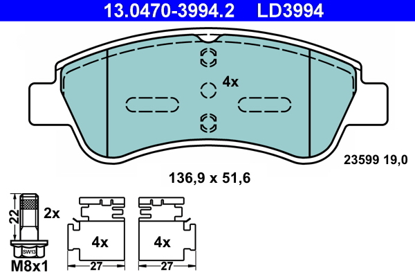 Placute frana