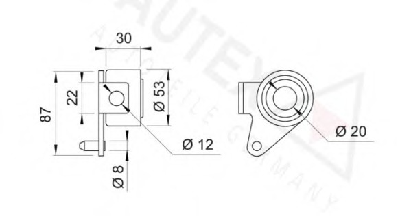 Rola intinzator curea distributie