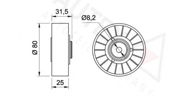 Rola intinzator curea transmisie