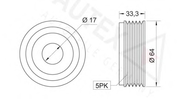 Fulie alternator