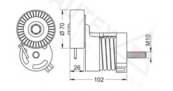 Intinzator curea curea distributie