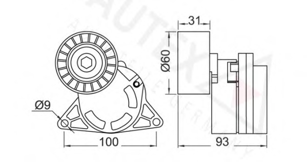 Intinzator curea curea distributie