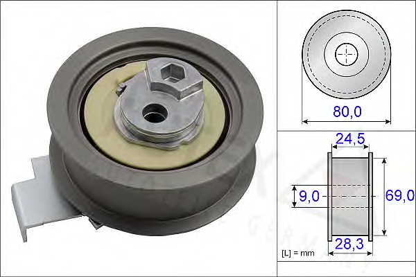 Rola intinzator curea distributie