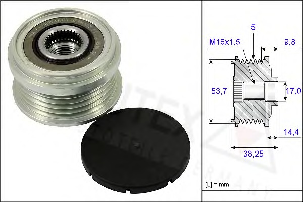 Fulie alternator