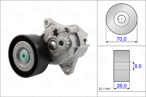 Rola intinzator curea transmisie