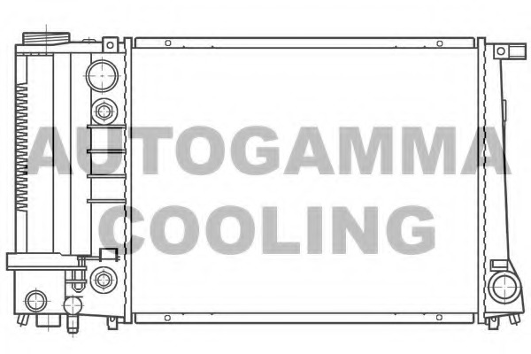 Radiator racire motor