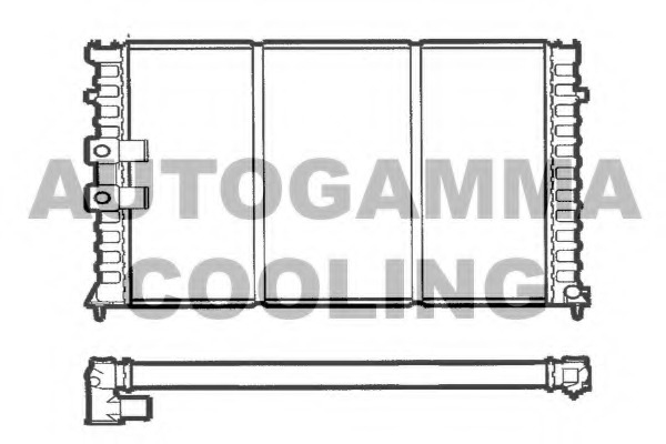 Radiator racire motor