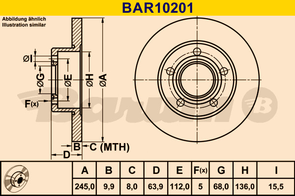 Disc frana