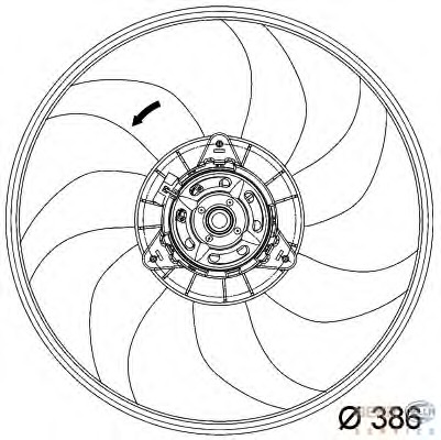 Ventilator radiator