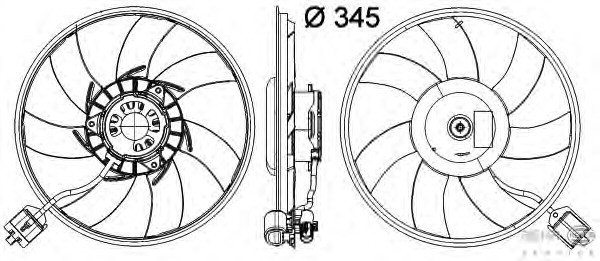 Ventilator radiator