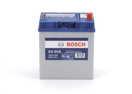 Baterie auto, de pornire, s4 , tensiune 12 v, amperaj 40 ah, curent de pornire 330 a