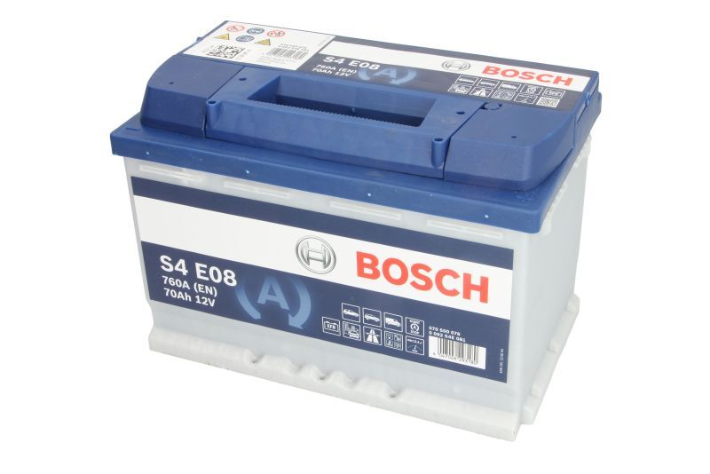 Baterie auto start stop efb s4 , tensiune 12 v, amperaj 70 ah, curent pornire 760 a, borna normala dreapta +