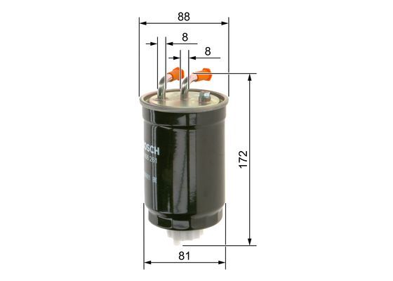 Filtru combustibil