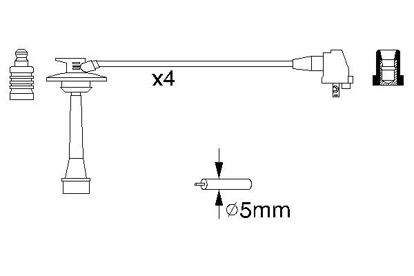 Set cablaj aprindere