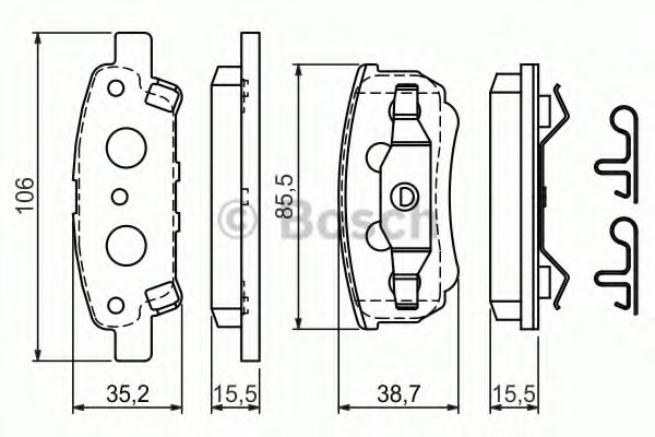 Placute frana